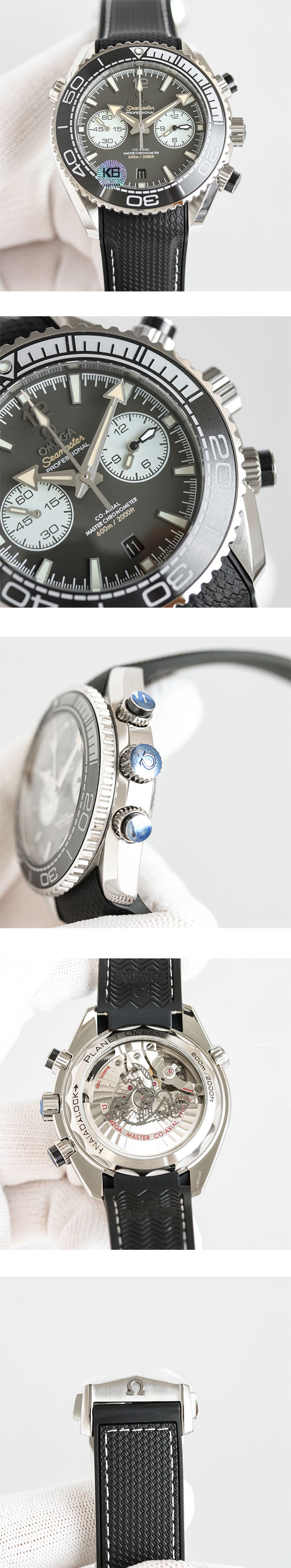 【TVS工場】オメガコピー シーマスター プラネットオーシャン 600ｍ クロノグラフ 215.32.46.51.01.004 グレー